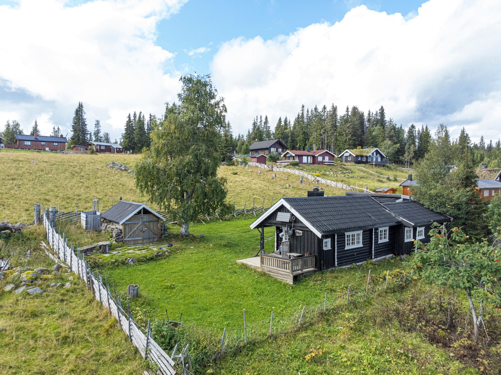 Eiendommen er inngjerdet Galleribilde