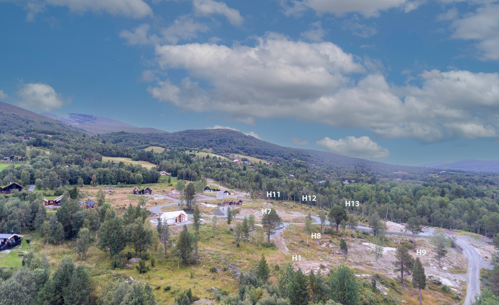 Tomtefeltet ligger like vest for stamløypenettet når det gjelder preparerte skispor Galleribilde