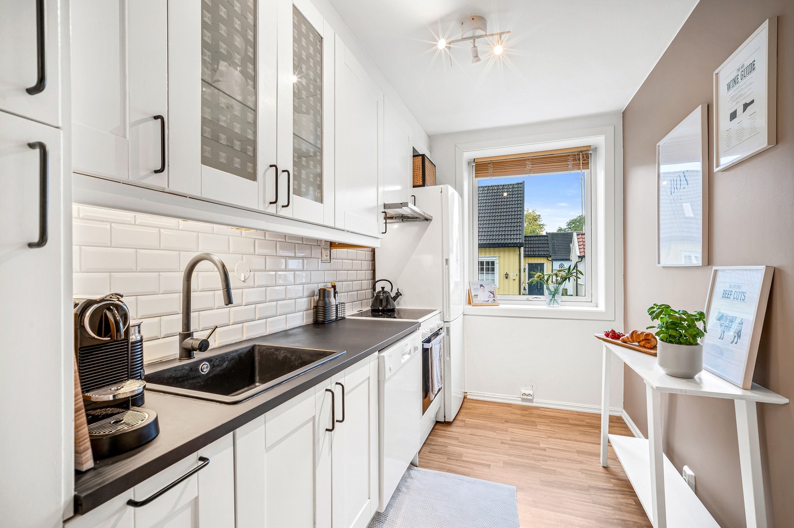 Kjøkkenet er på ca. 8,1 m² og har fått TG1 av takstmann Galleribilde