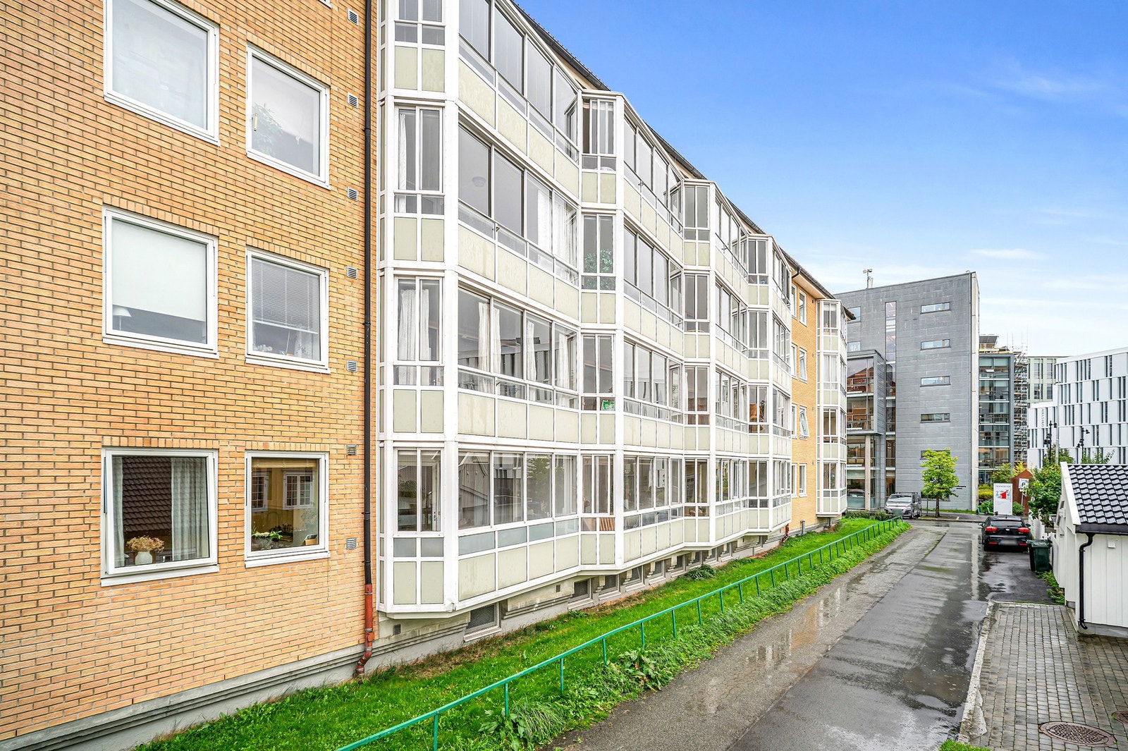 Fasade av baksiden. Galleribilde