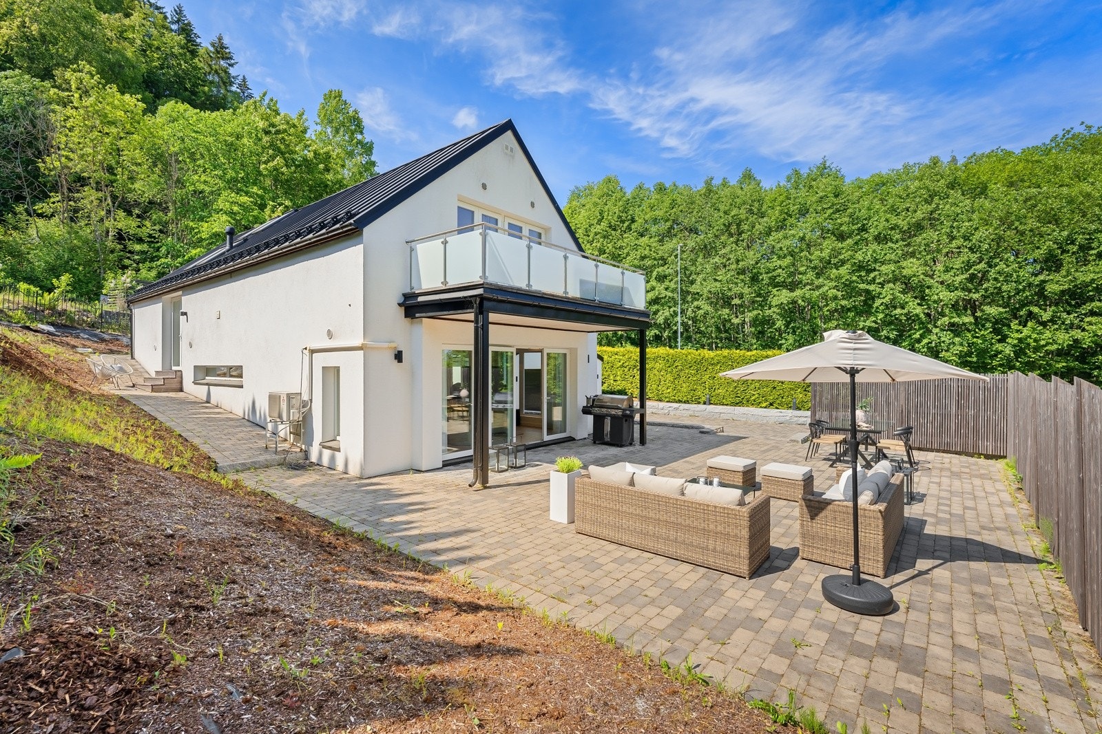 Her er det fine solforhold på formiddag og utover ettermiddagen Galleribilde