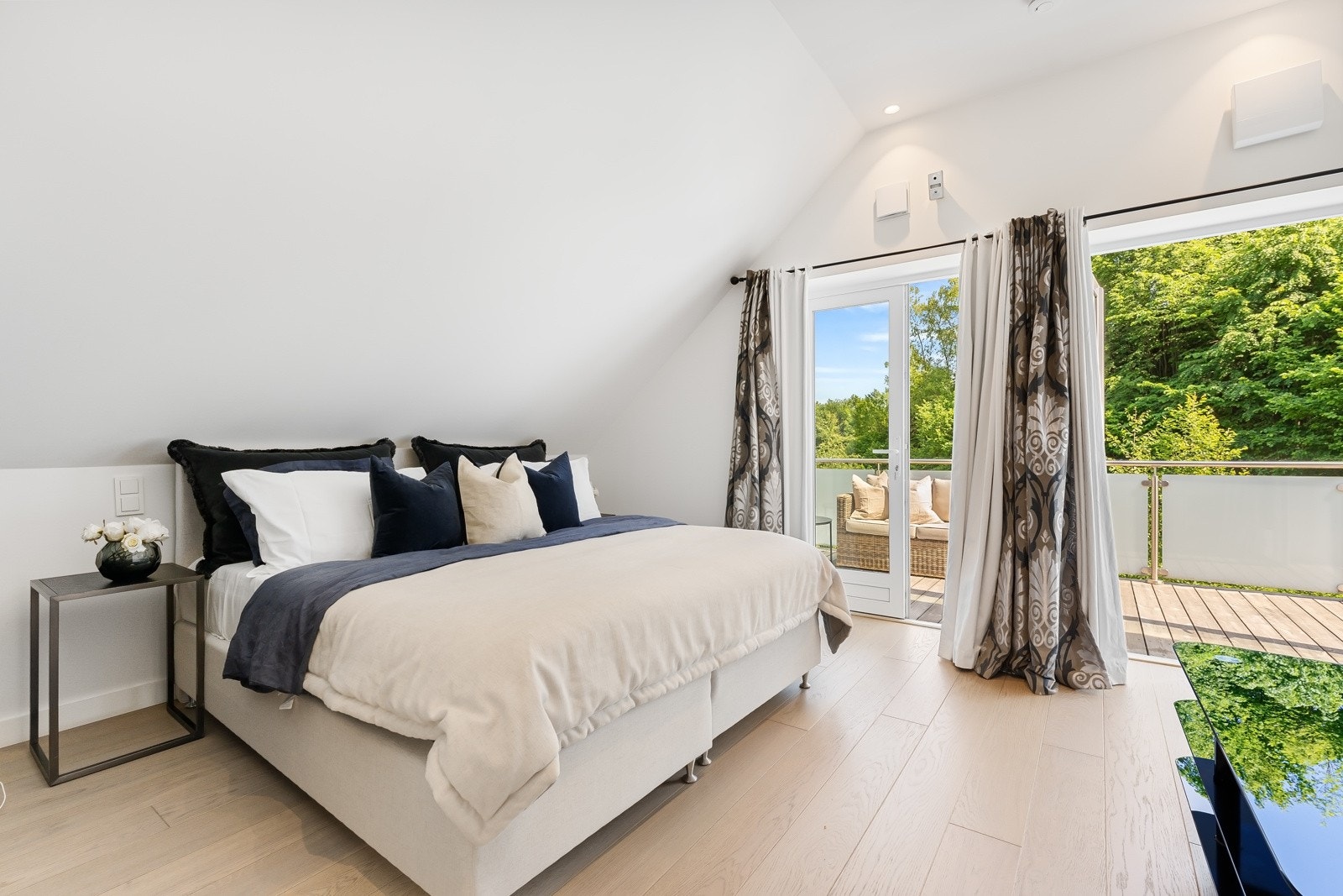 Hovedsoverommet er av god størrelse Galleribilde