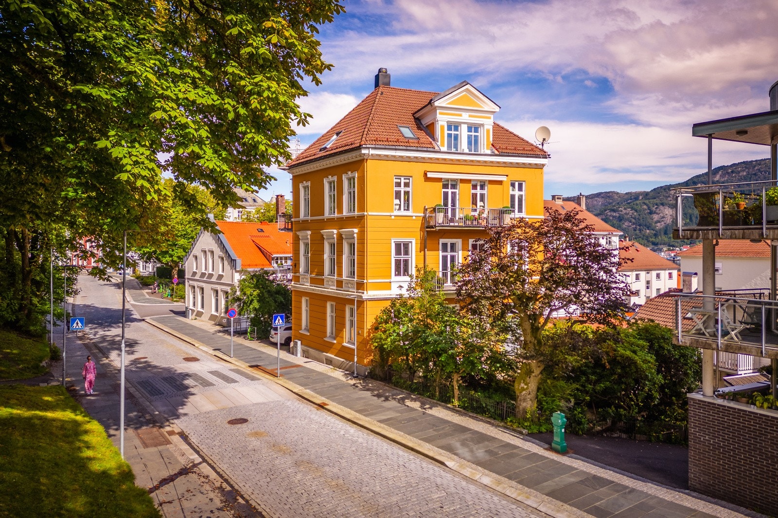 Et flott bygg i en attraktiv gate. Galleribilde