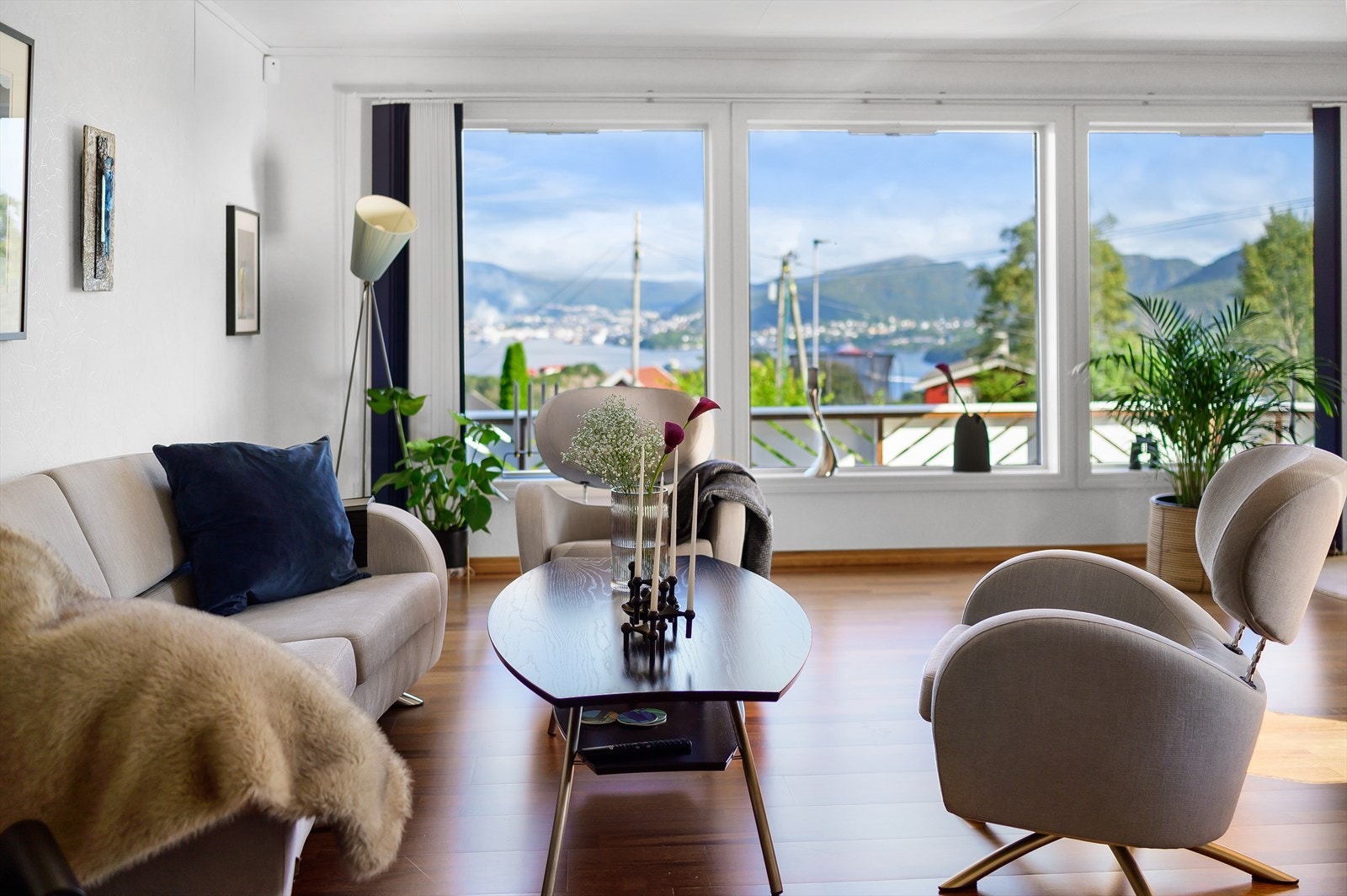Her er det god plass til ønsket innredning og møblering. Galleribilde
