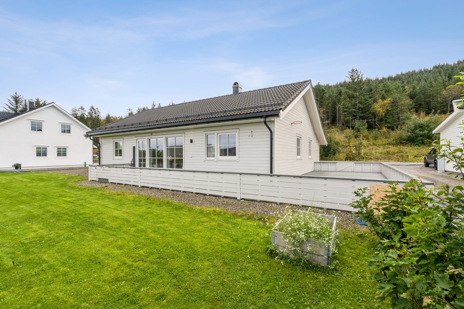 Boligen ligger i populært boligområde øverst i Ura Galleribilde