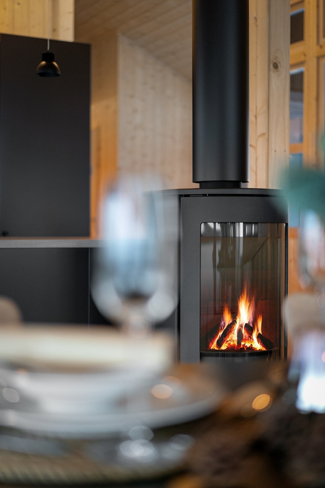 Lekker og effektiv peisovn for de kalde dagene. Galleribilde