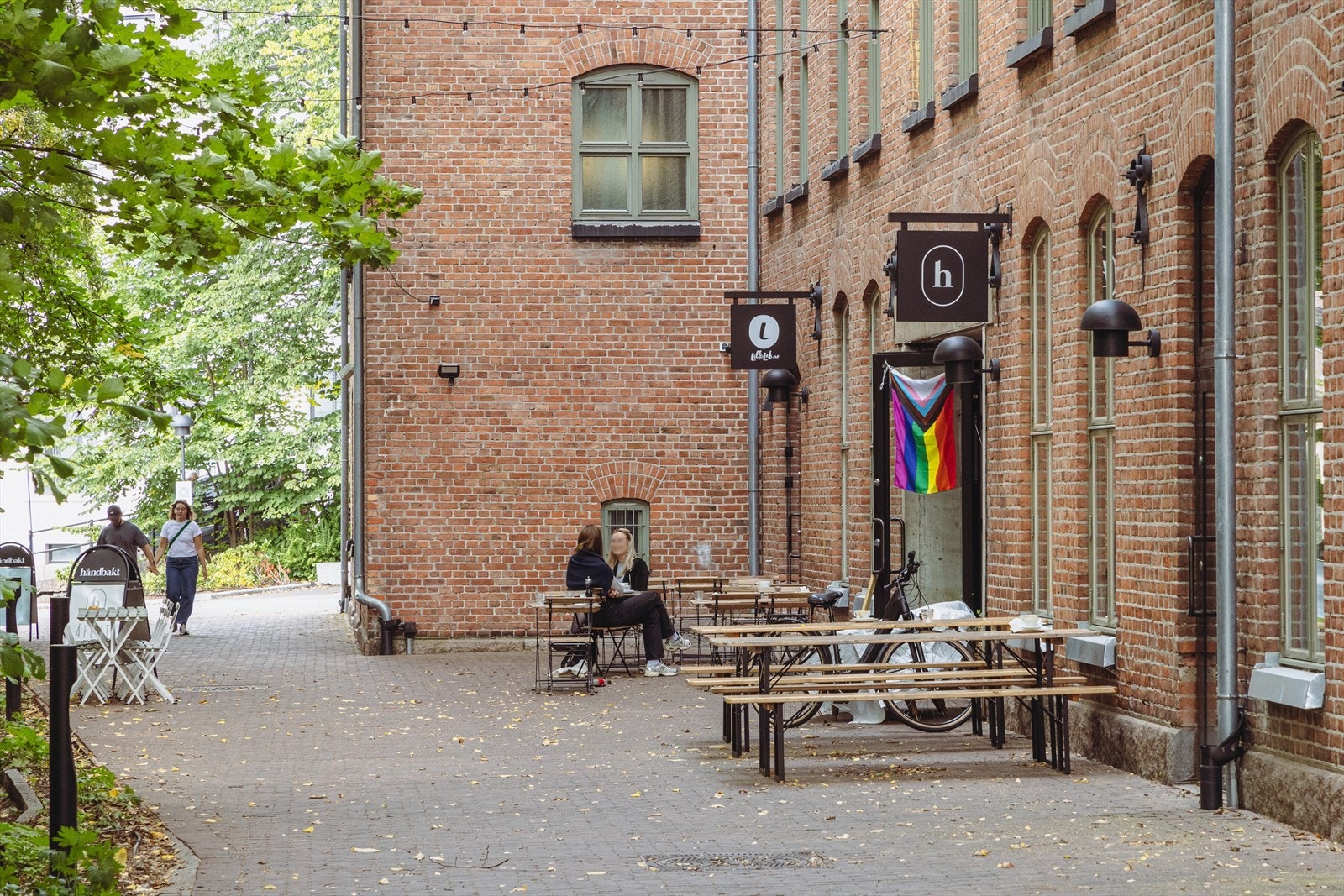 Håndbakt Oslo ligger rett ved leiligheten og tilbyr deilig lunsj. Galleribilde
