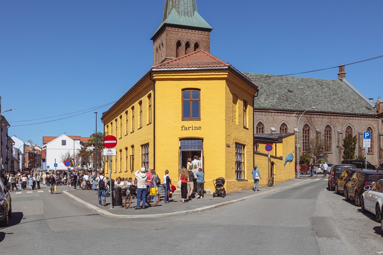 Farine kafé på Kampen serverer herlig bakevarer og god kaffe! Galleribilde
