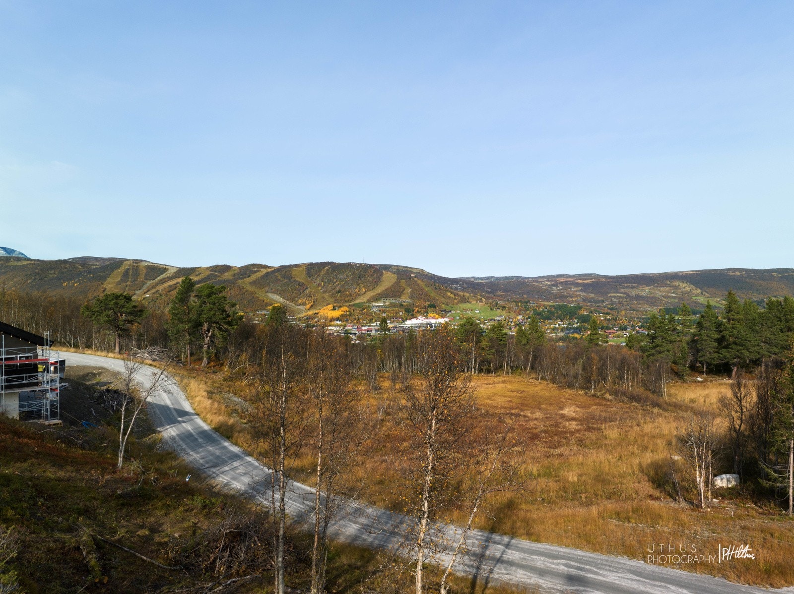 Utsikt fra tomten Galleribilde