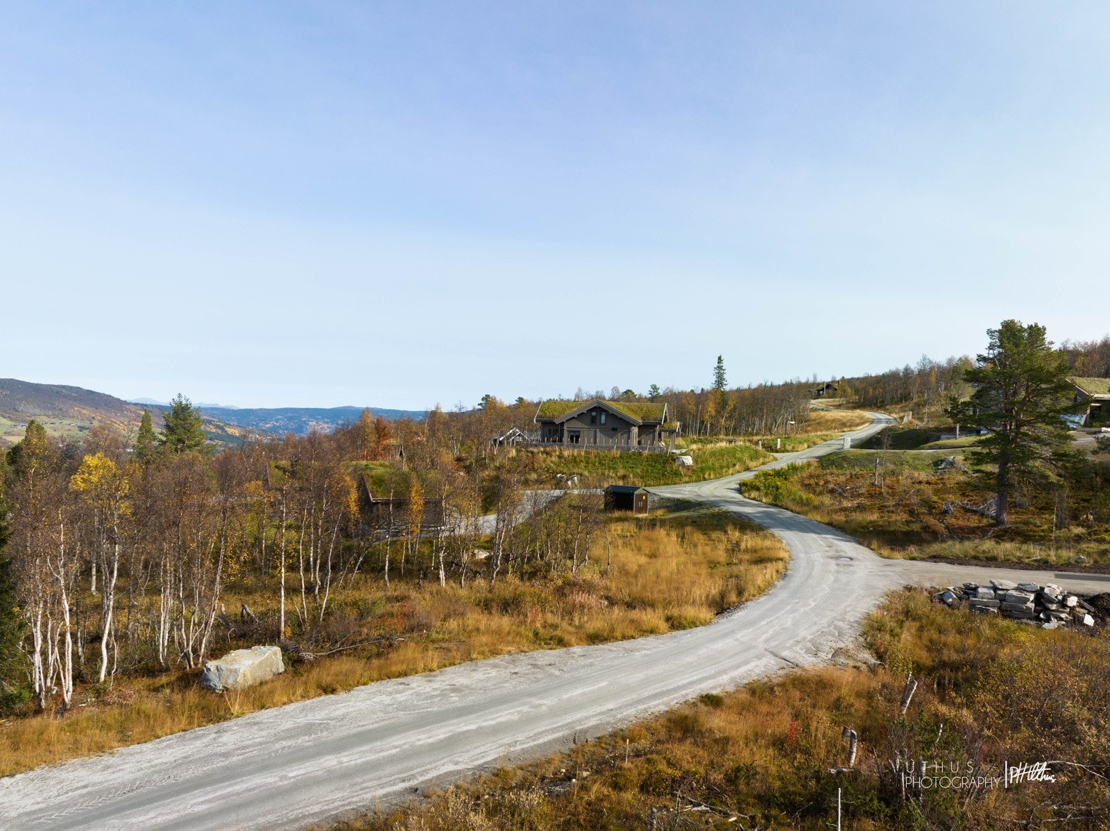 Utsikt fra tomten Galleribilde