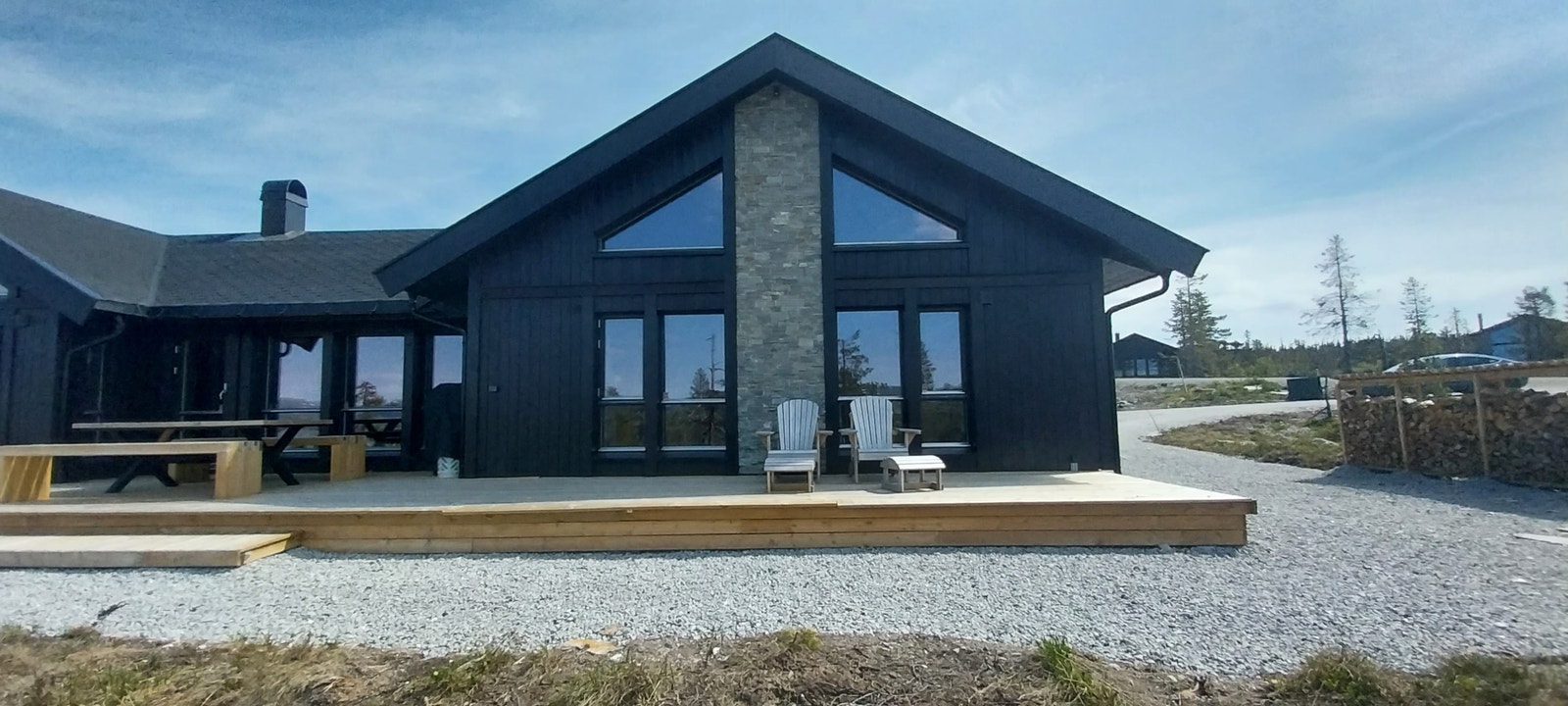 Modell Hå 4 - fasader Galleribilde