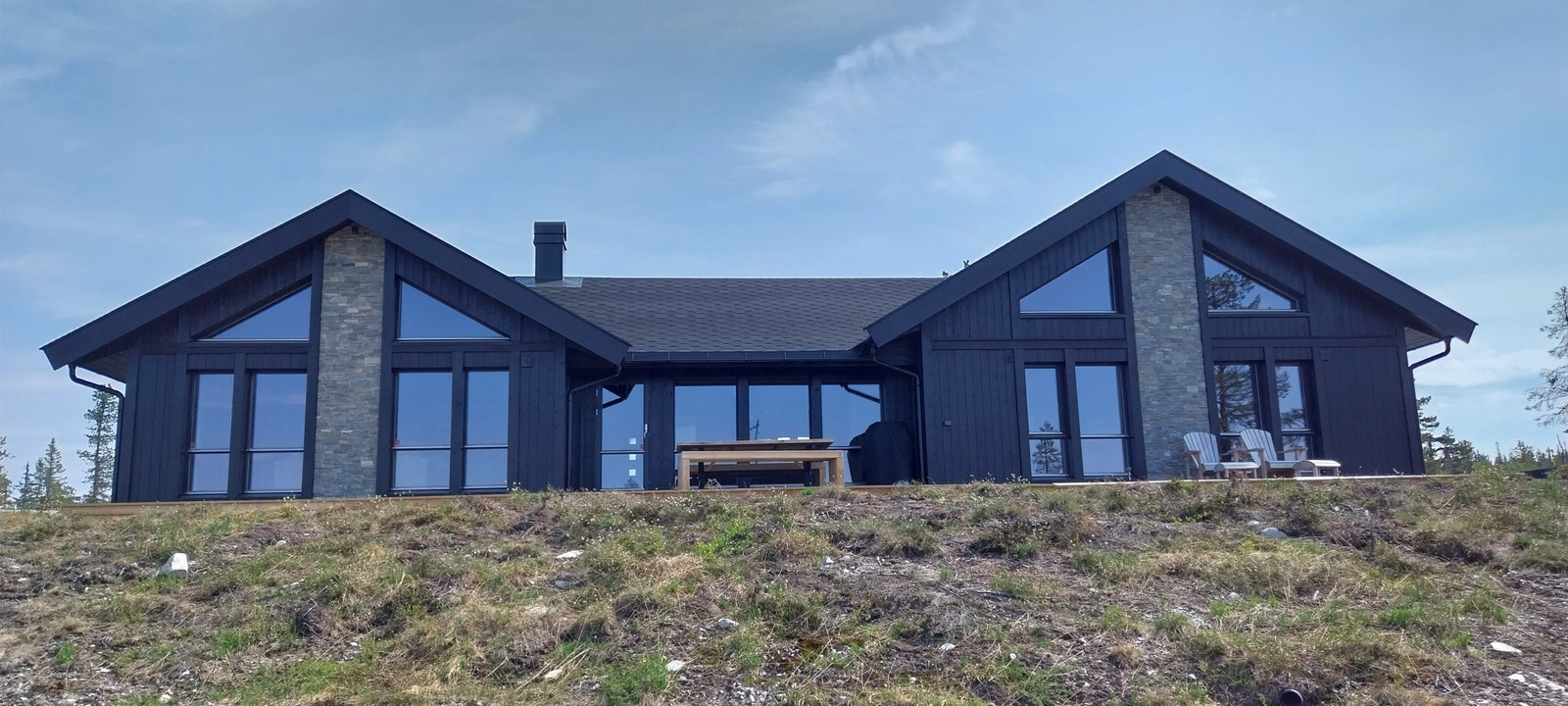 Modell Hå 4 - fasader Galleribilde