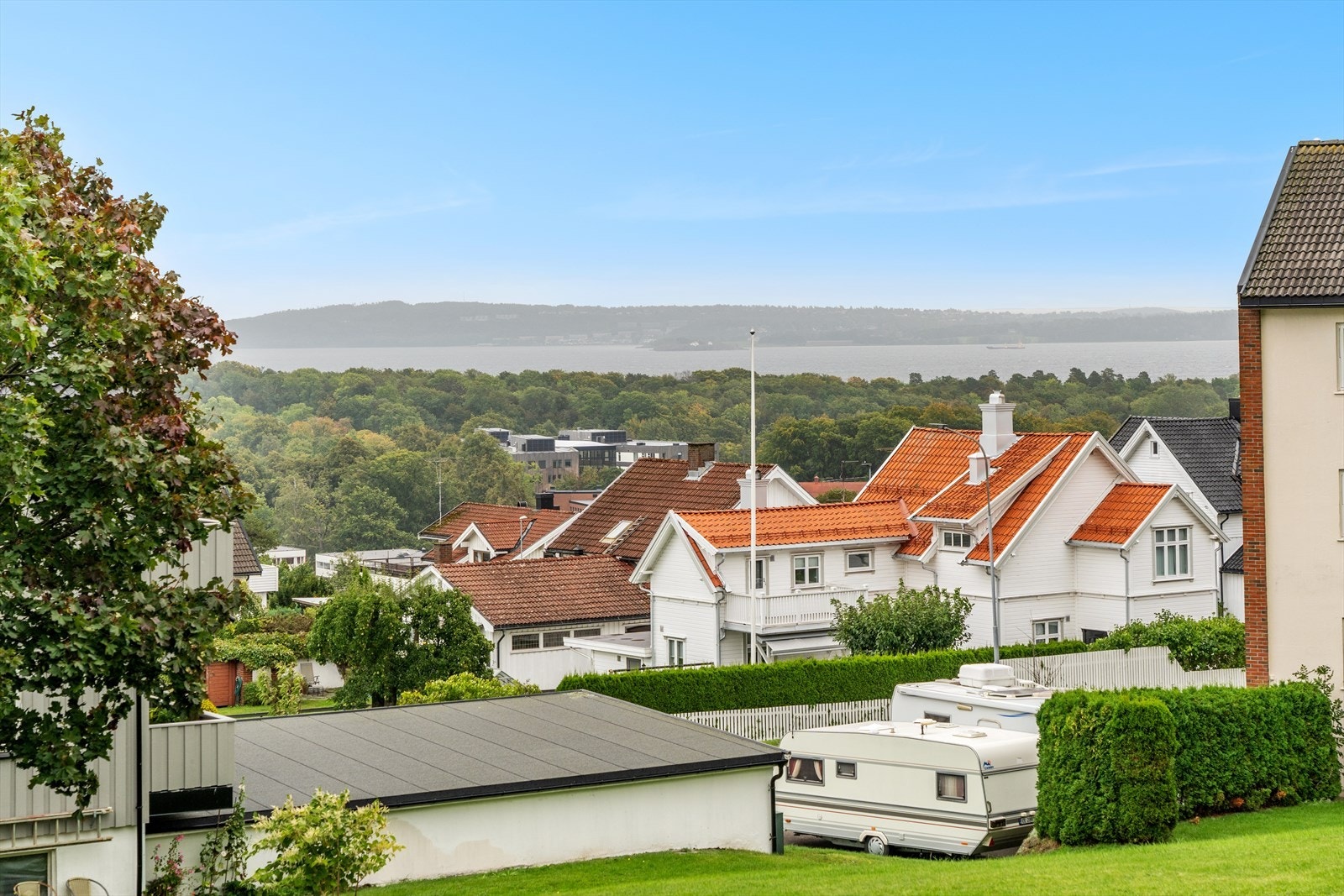 Fint utsikt også på en gråværsdag. Galleribilde