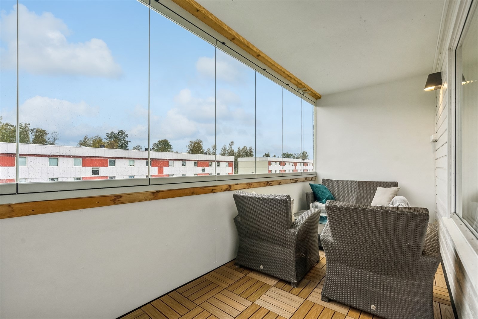 Her har en god plass for utemøbler Galleribilde