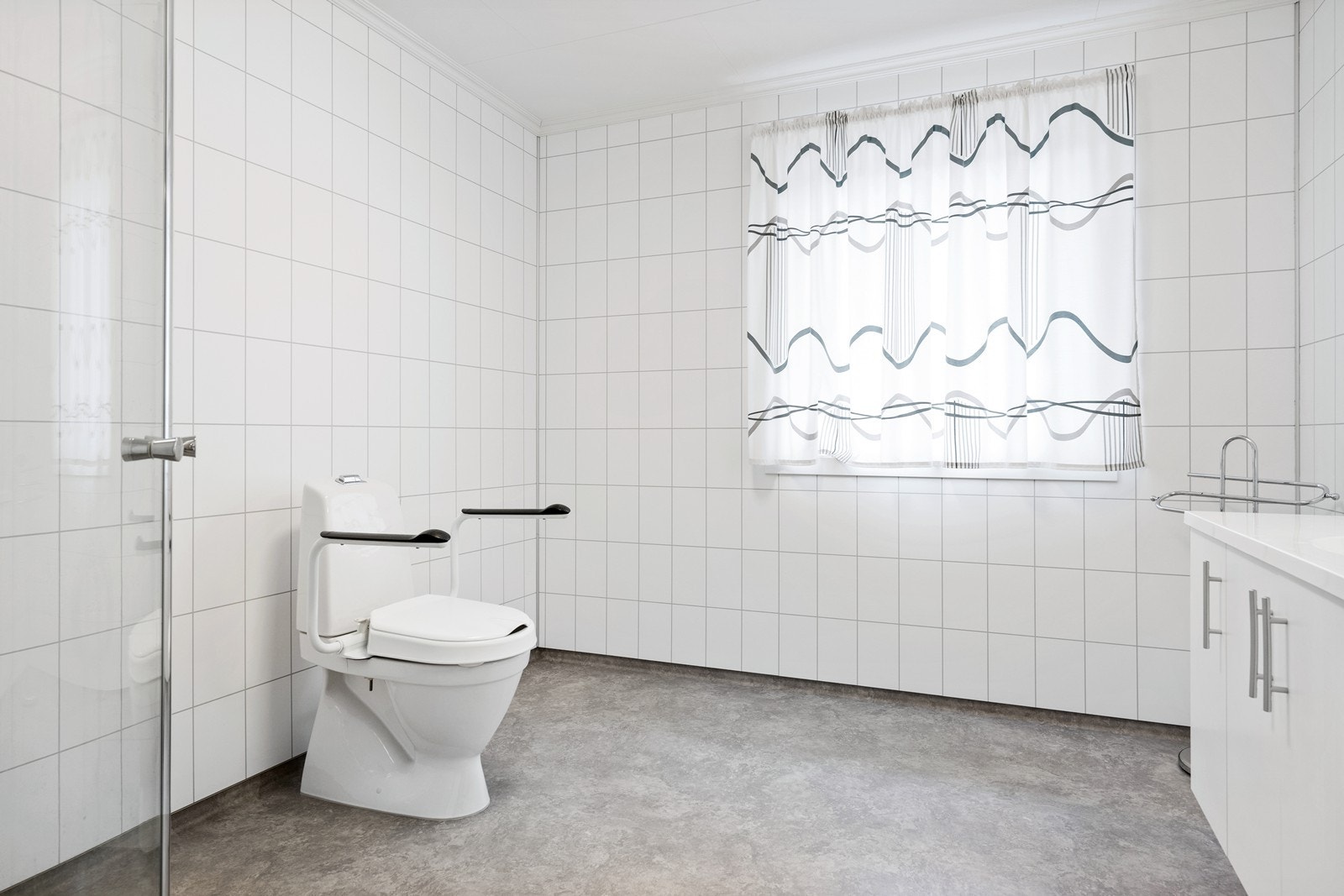 Pent flislagt bad/wc Galleribilde