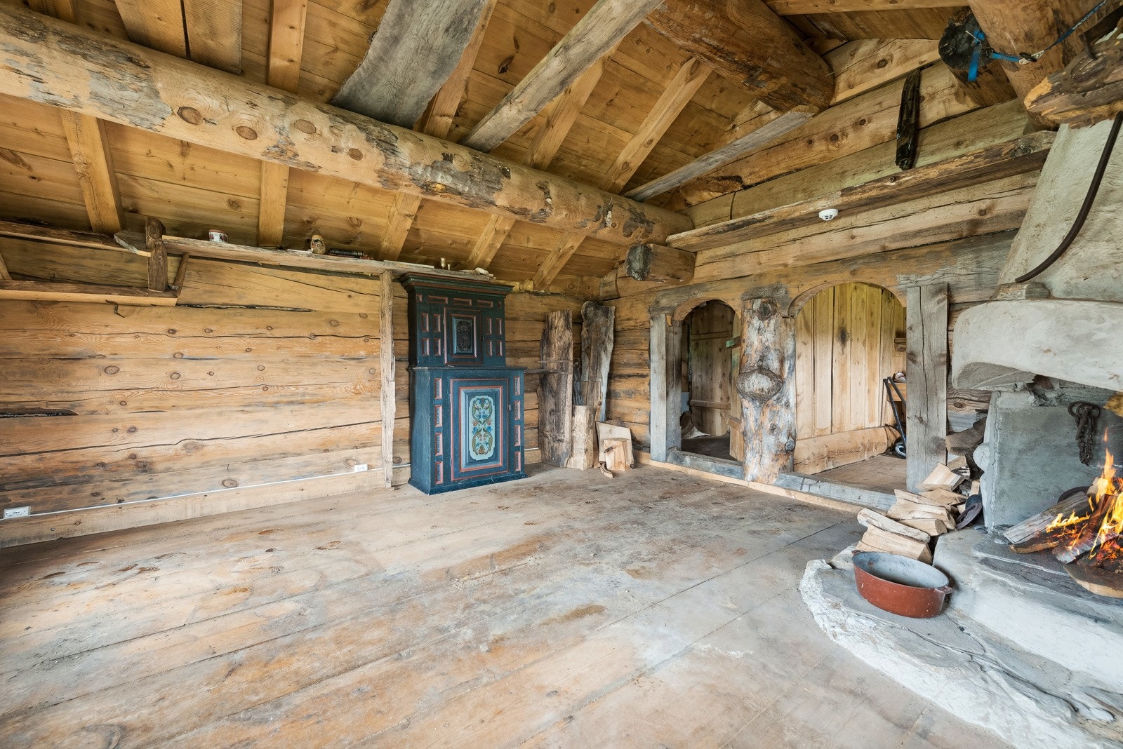 Bygningen har svært enkel standard Galleribilde