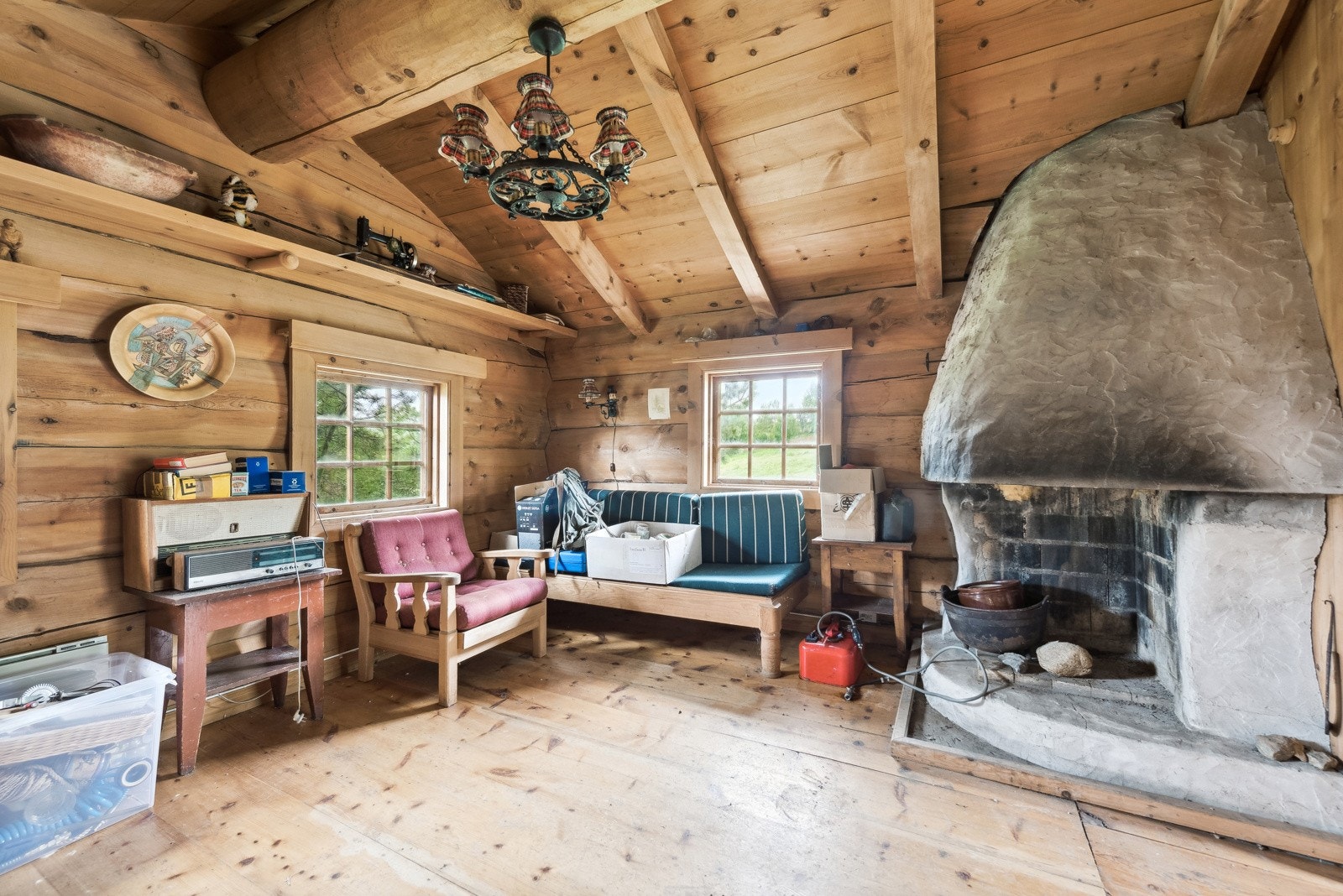 Innvendig i Eldhuset Galleribilde