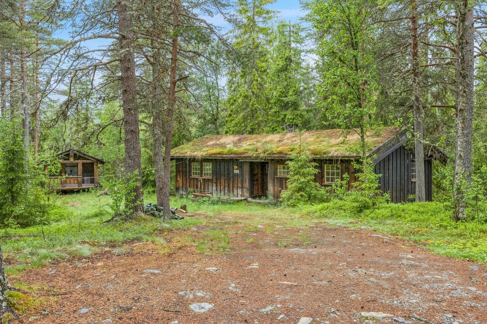 Den ene av hyttene er ikke søkt om eller godkjent Galleribilde