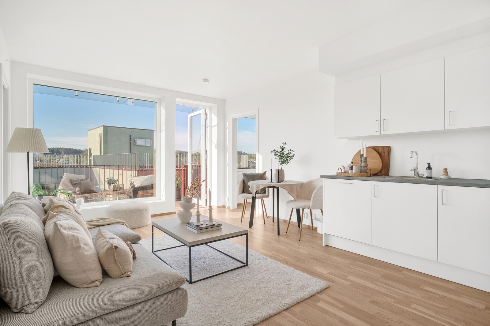 Strøken, nyoppført 3-roms selveierleilighet med attraktiv beliggenhet i toppetasjen. Galleribilde