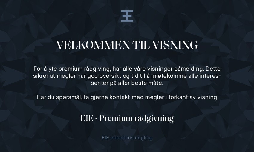 Velkommen til en hyggelig visning! Galleribilde