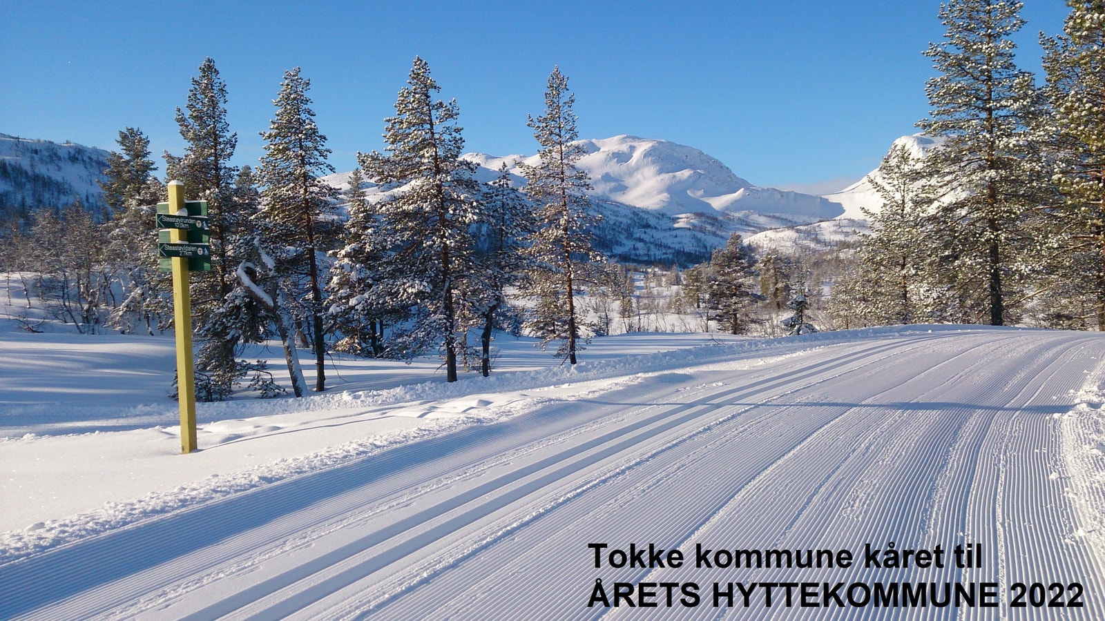 Fantastiske løyper rett ved tomtefeltet. Galleribilde