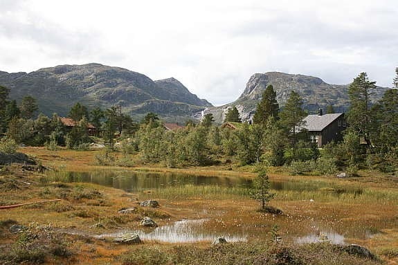 Fra tomtefeltet mot Kuskar Galleribilde