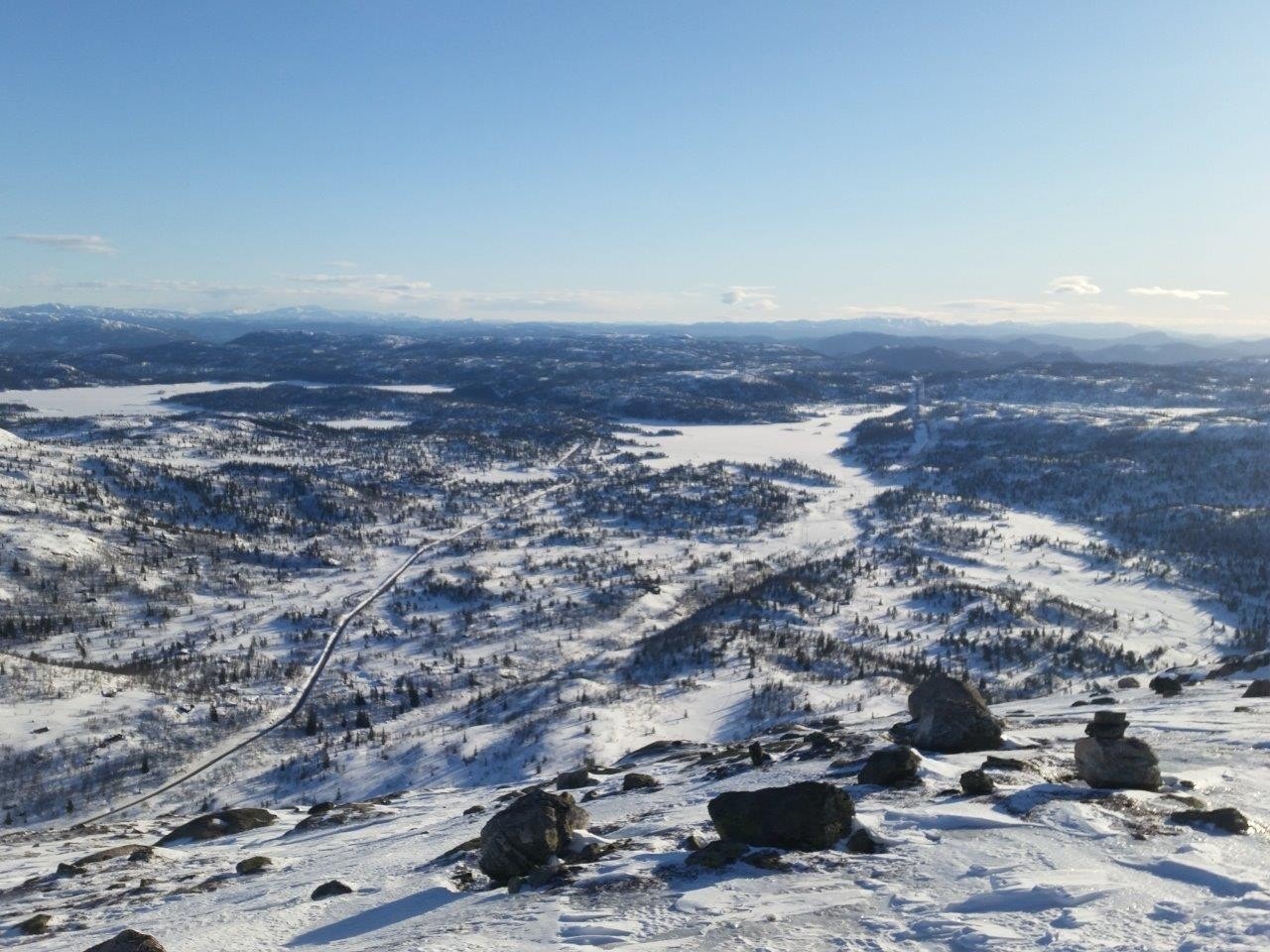 Hallbjønnsekken Sør sett fra Draumenuten Galleribilde