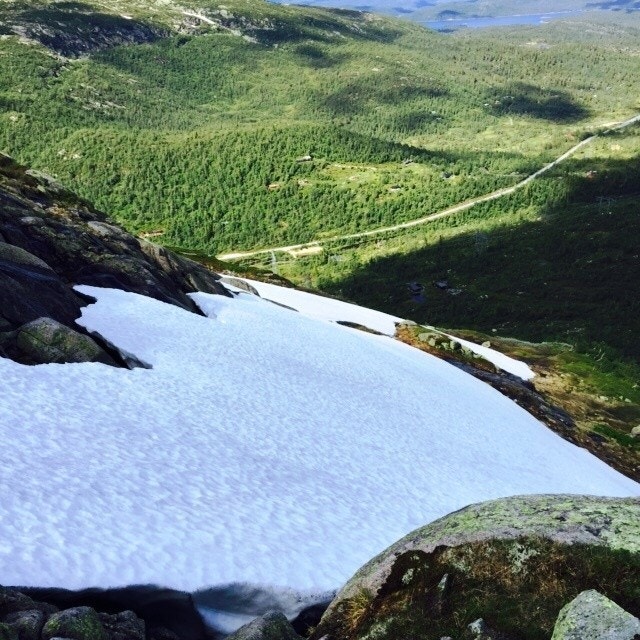 Sommerbilde - oversikt Hallbjønnsekken Galleribilde