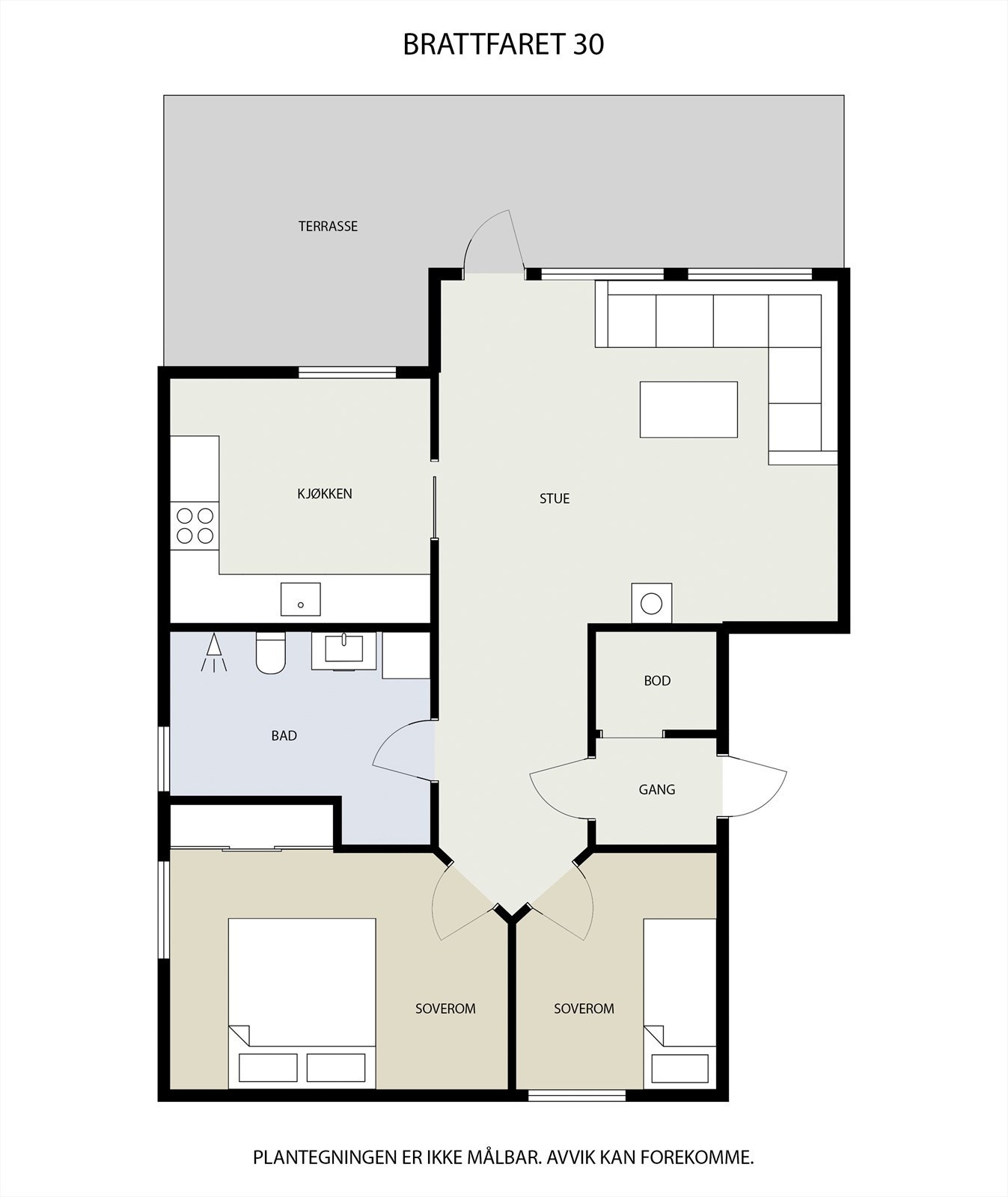 Plantegning Galleribilde