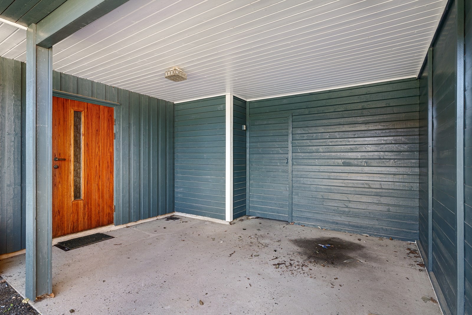 Carport med sportsbod Galleribilde