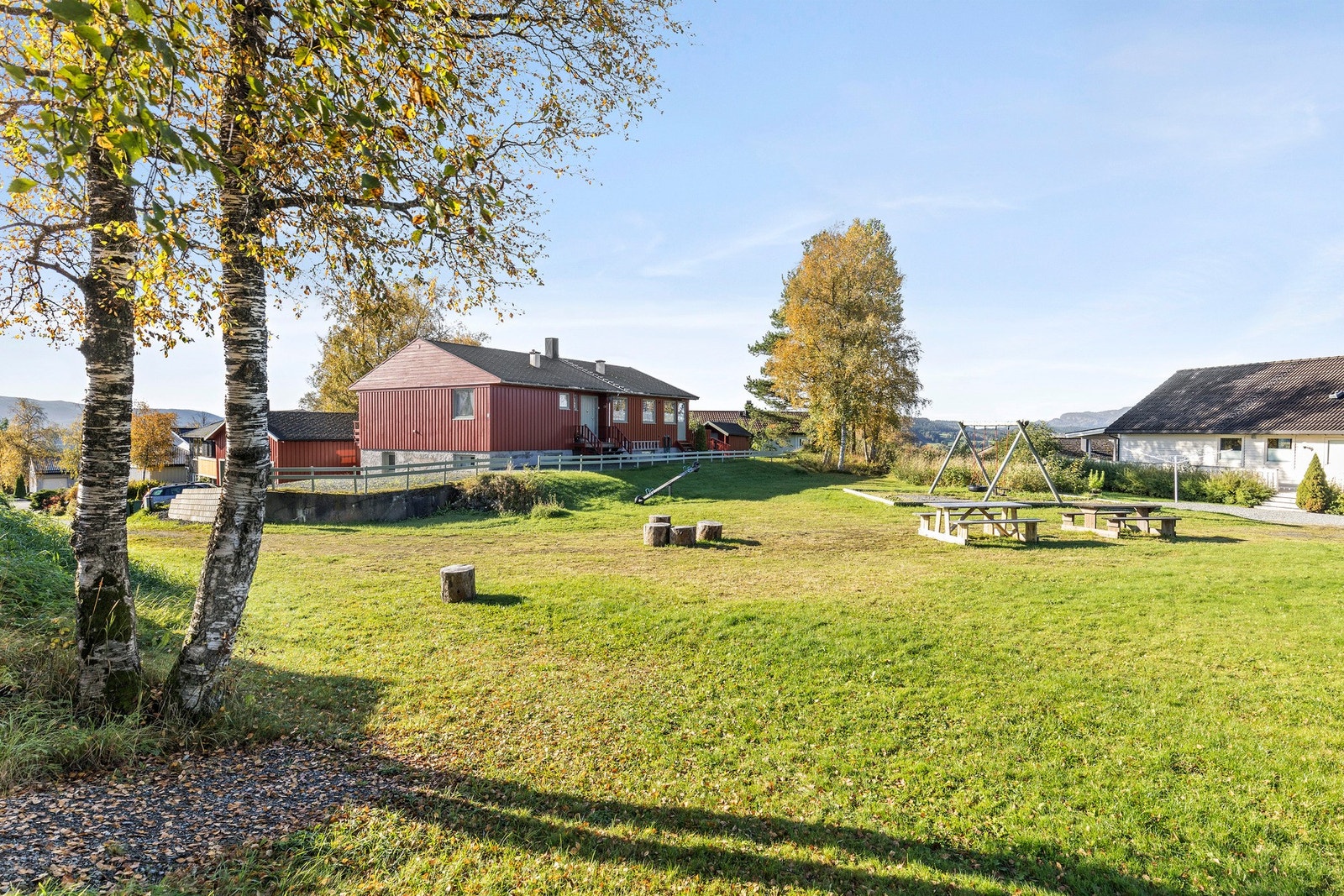 Familievennlig område i etablert boligfelt 6 km fra Hegra sentrum. Galleribilde