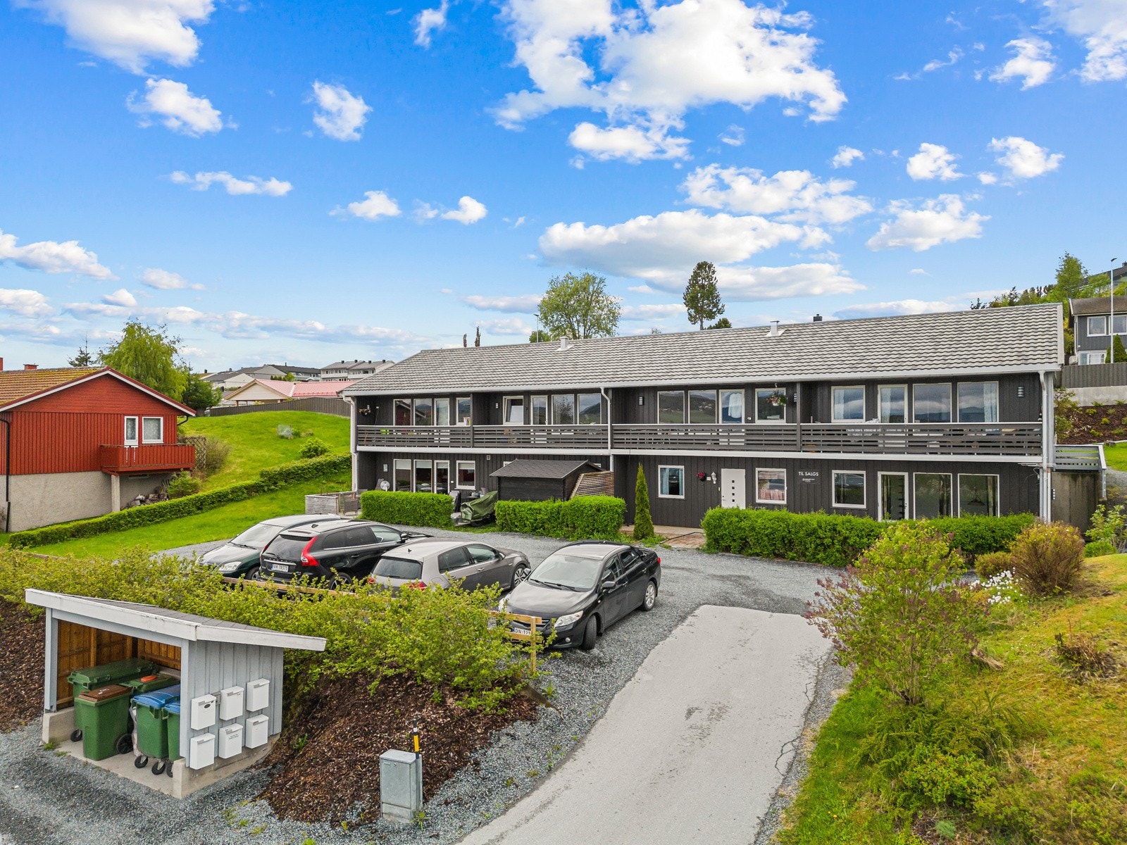 Dronefoto Galleribilde
