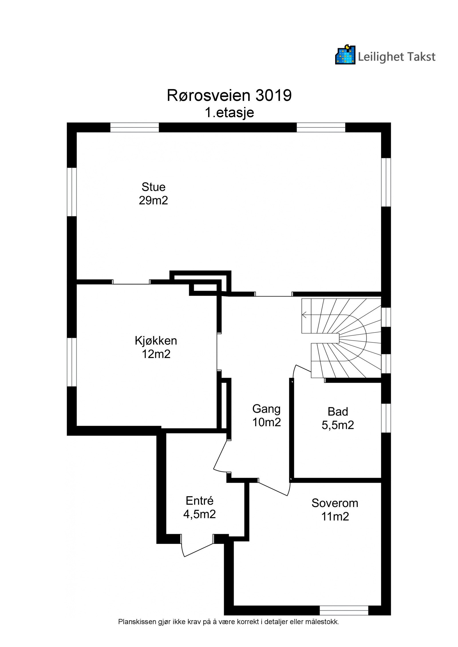Planskisse Galleribilde