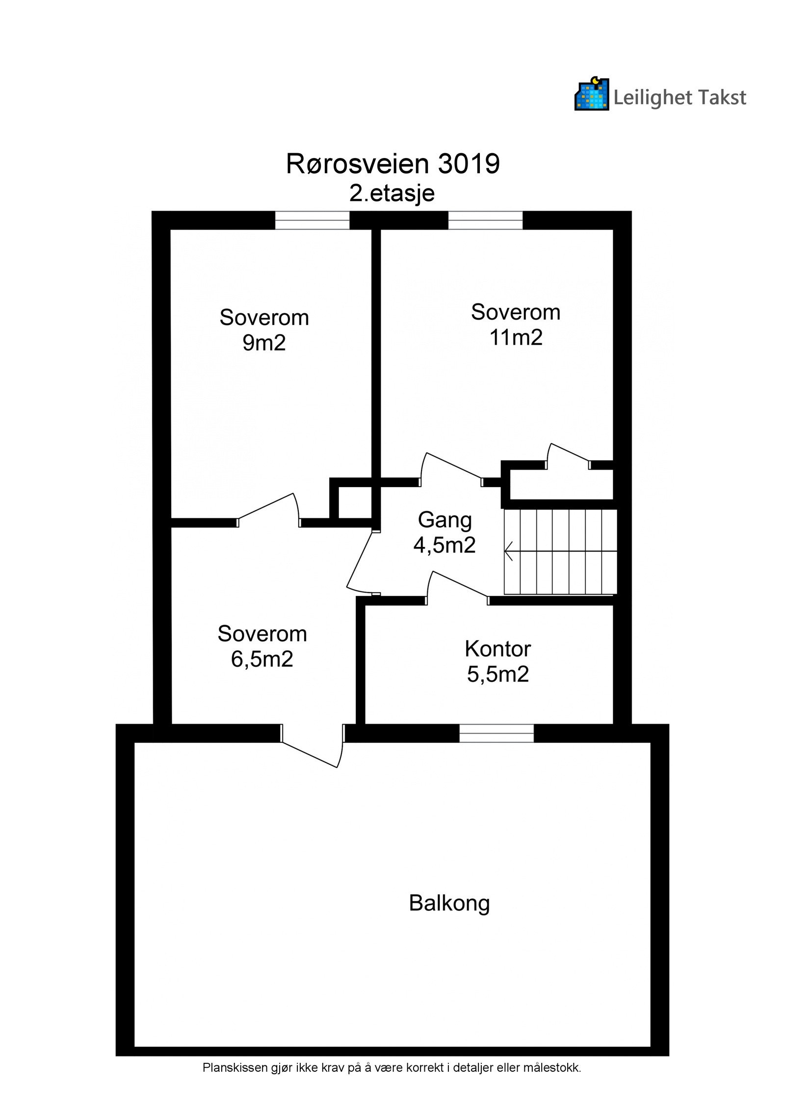 Planskisse Galleribilde