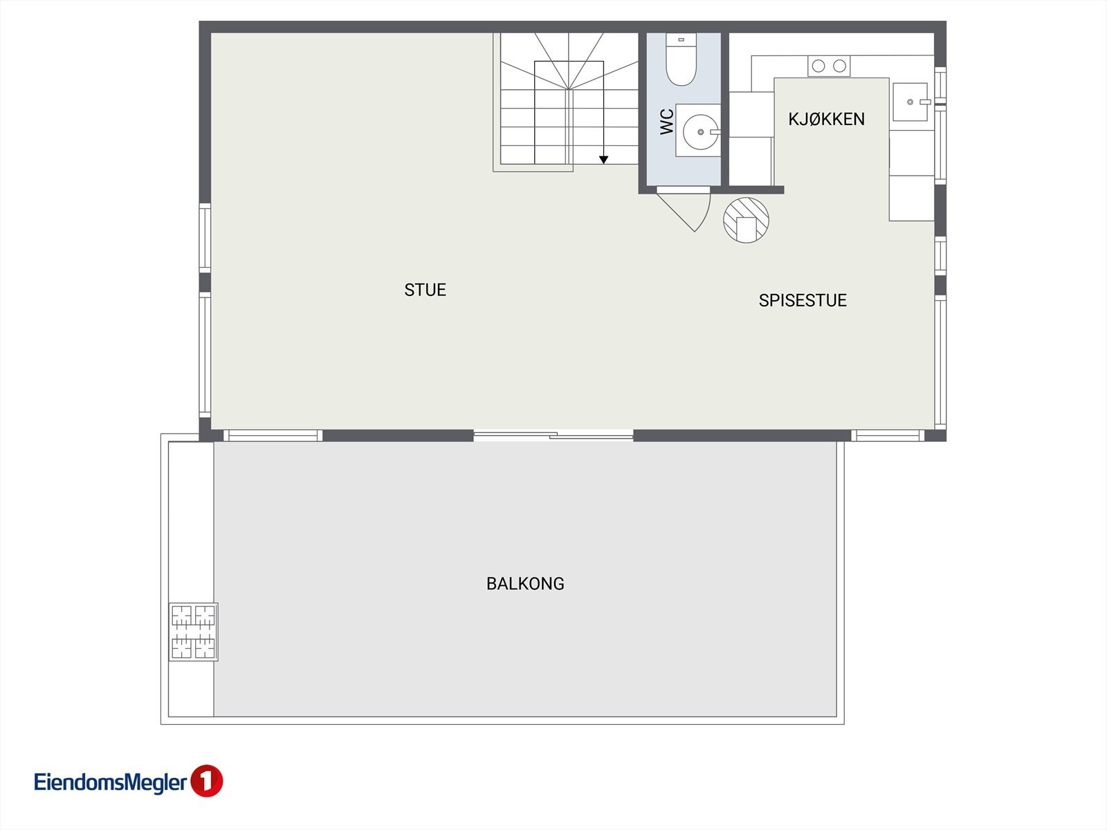 Planskisse 2.etasje Galleribilde