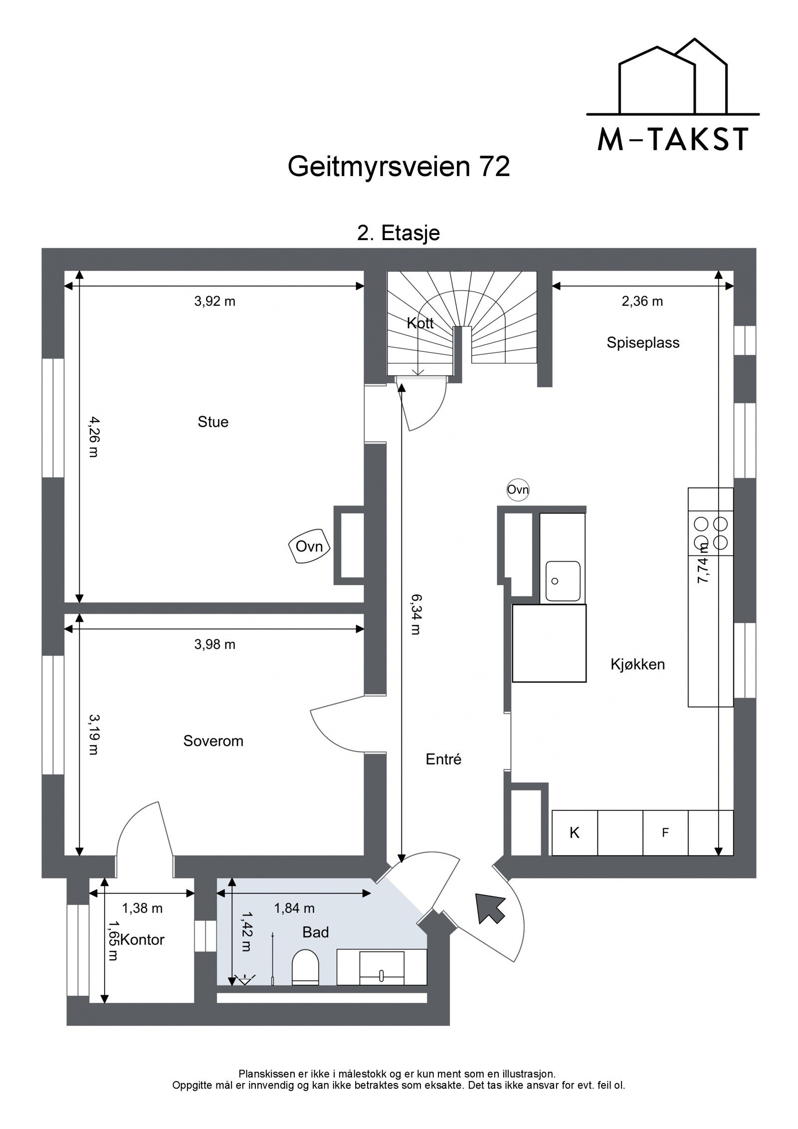 Geitmyrsveien 72 - 2. Etasje Galleribilde
