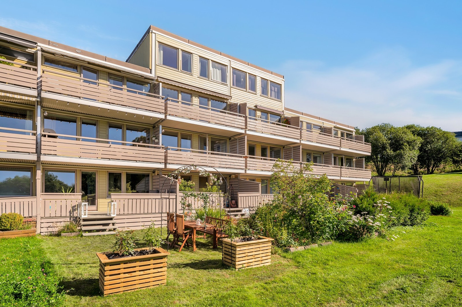 Fasade. Perfekt for deg/dere med barn eller husdyr! Galleribilde