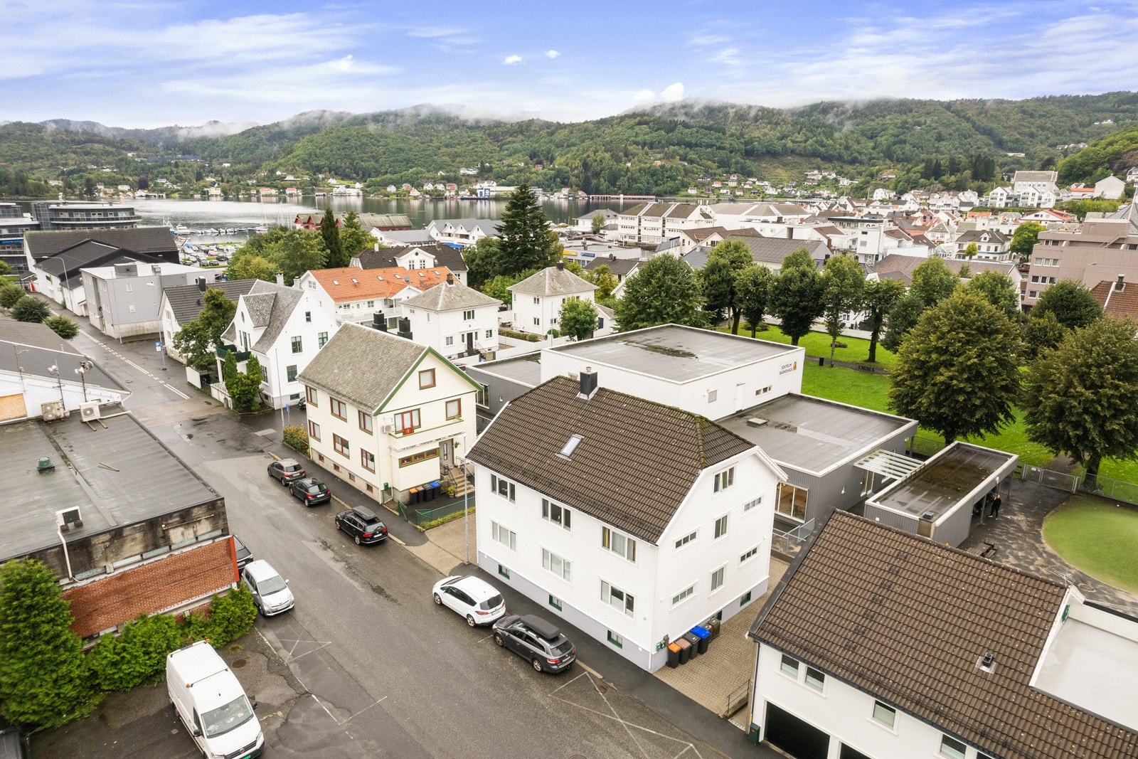 Dronebilde Galleribilde