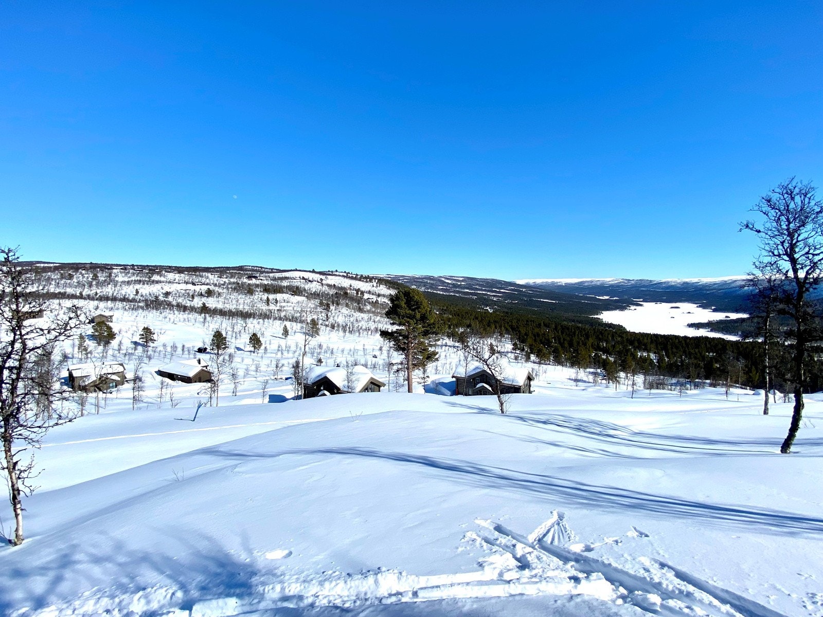 Nydelig utsikt fra tomten Galleribilde