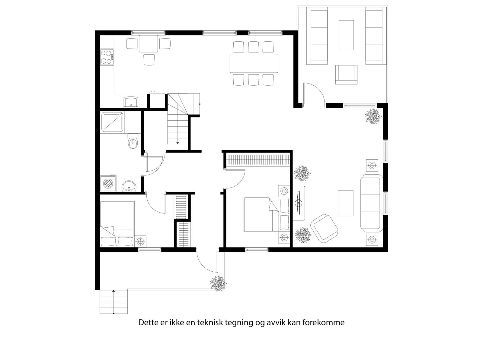 Plantegning - 2. etasje Galleribilde