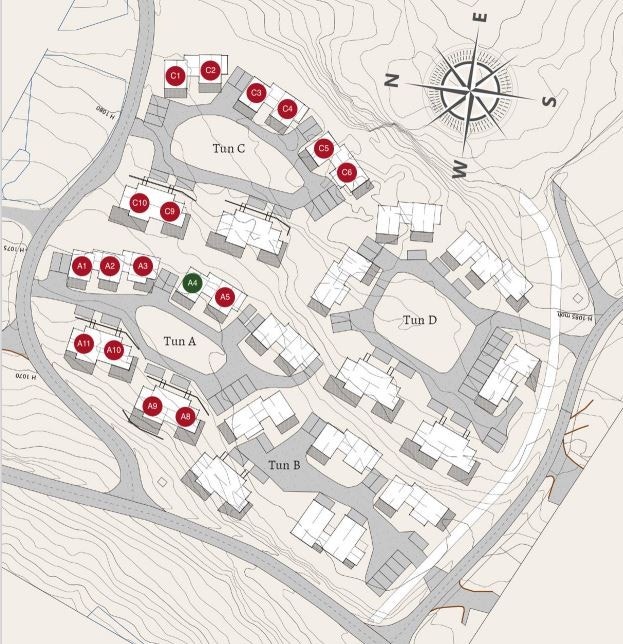 Tomtekart Tindesyn Galleribilde