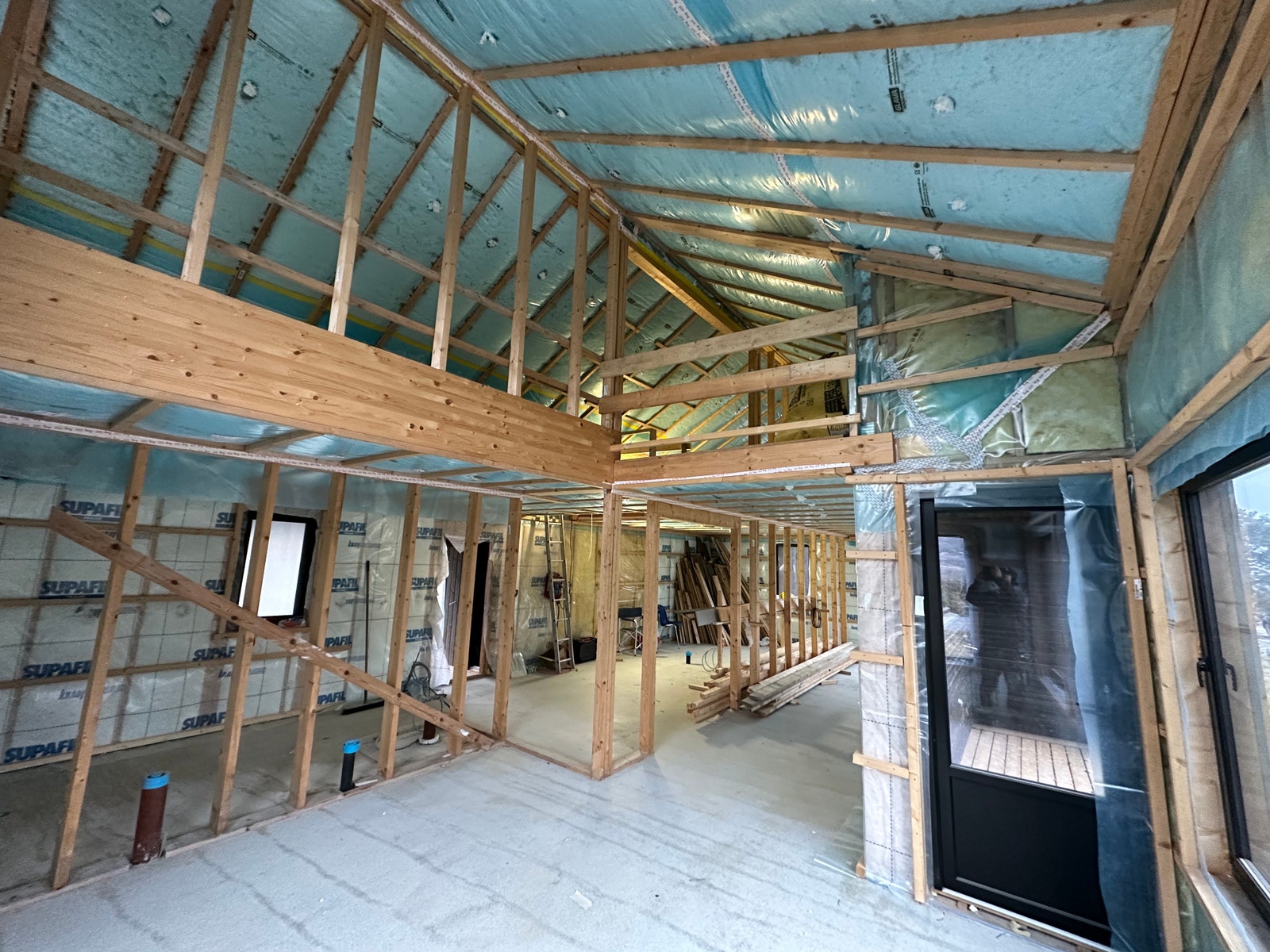 Berevegger er satt opp, mulighet for egen planløsning. Galleribilde