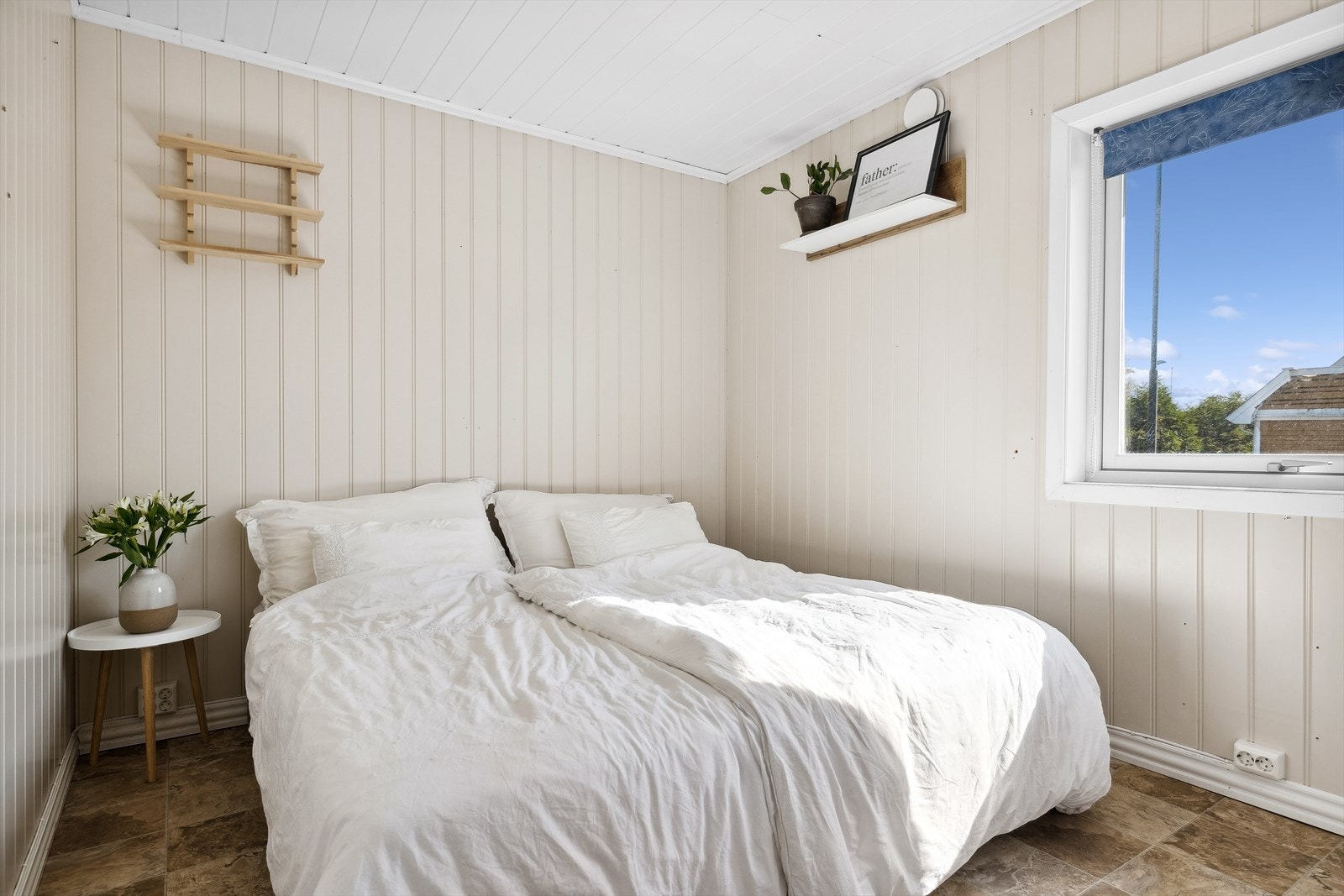 Dette er det største av boligens 4 soverom. Galleribilde