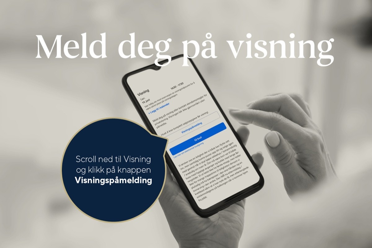 Velkommen til visning! Husk påmelding. Galleribilde