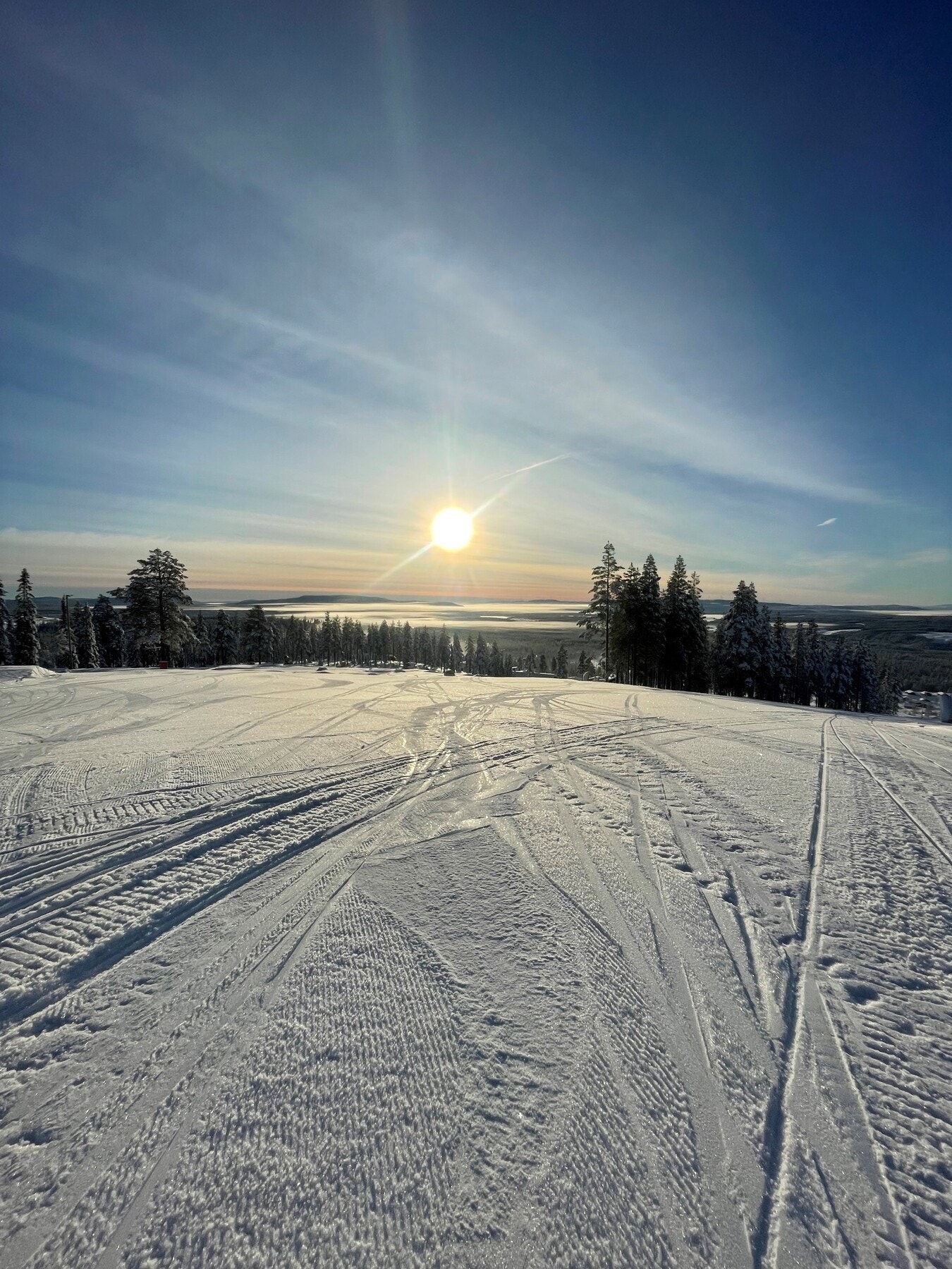 Fra toppen av alpinanlegget Galleribilde