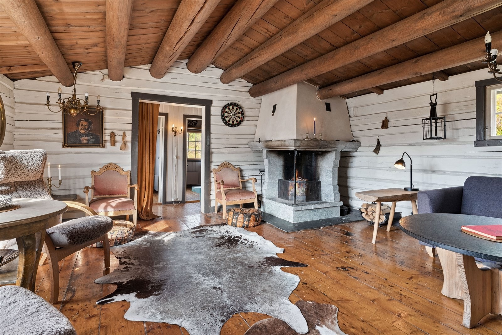 Her er det mulig å innrede flere sittegrupper. Galleribilde