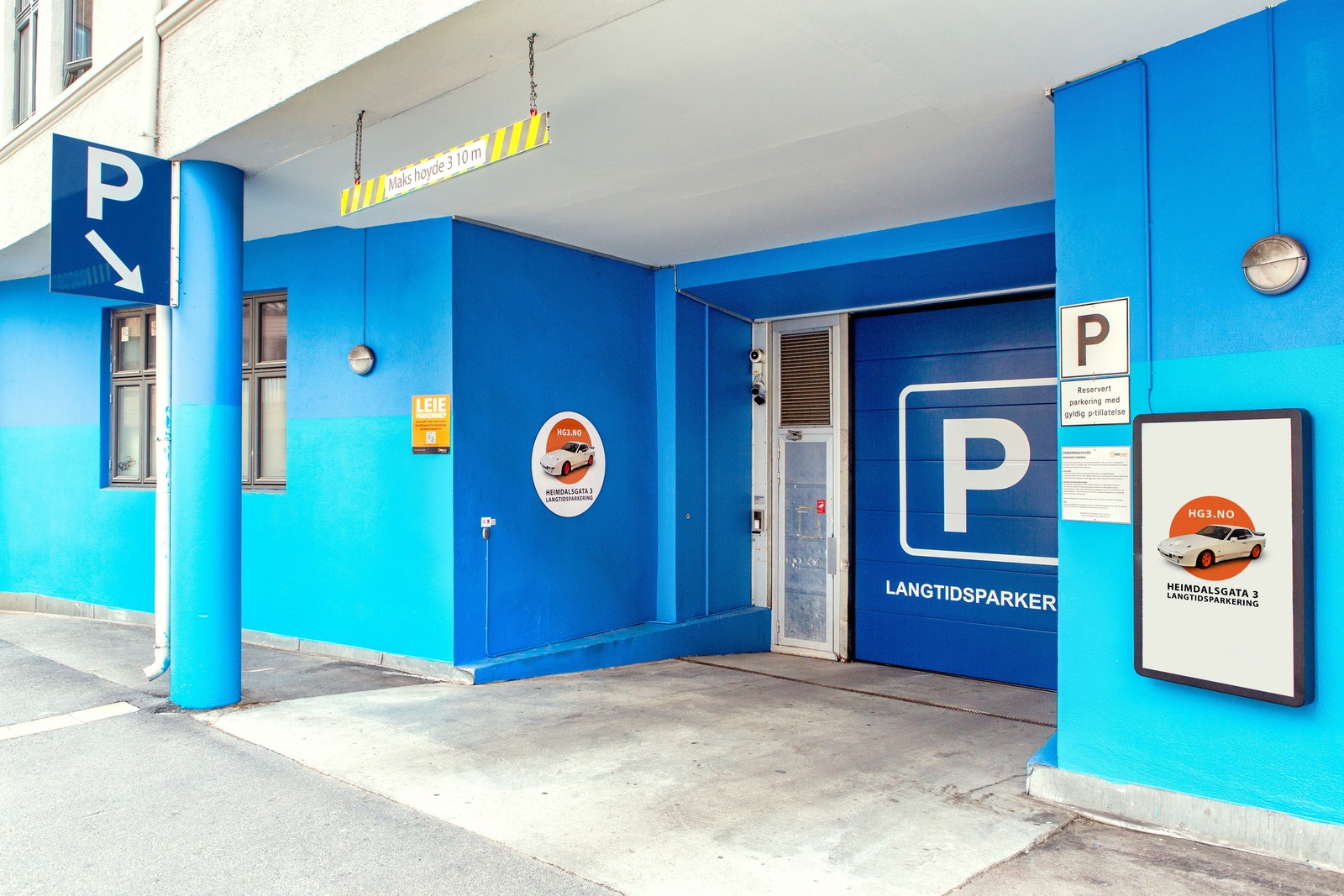 BEST long-term parking prices in Oslo!
WWW.HG3.NO Galleribilde
