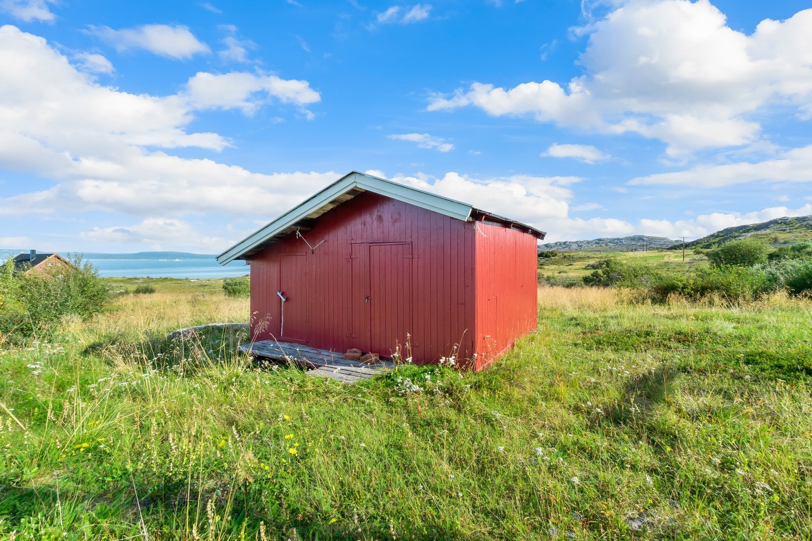 Uthus/anneks måler ca. 9 kvm. Galleribilde