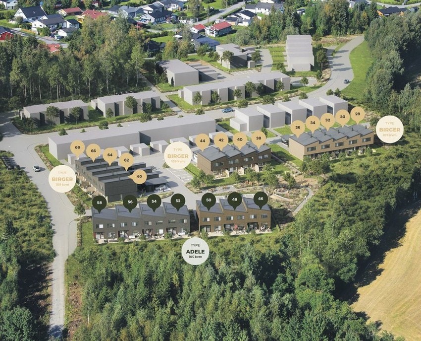 Engelsrud hageby blir bygget med ett mål for øye - å skape praktiske, smarte og gode hjem i et trivelig nabolag. Her vil du finne deg godt til rette! Galleribilde