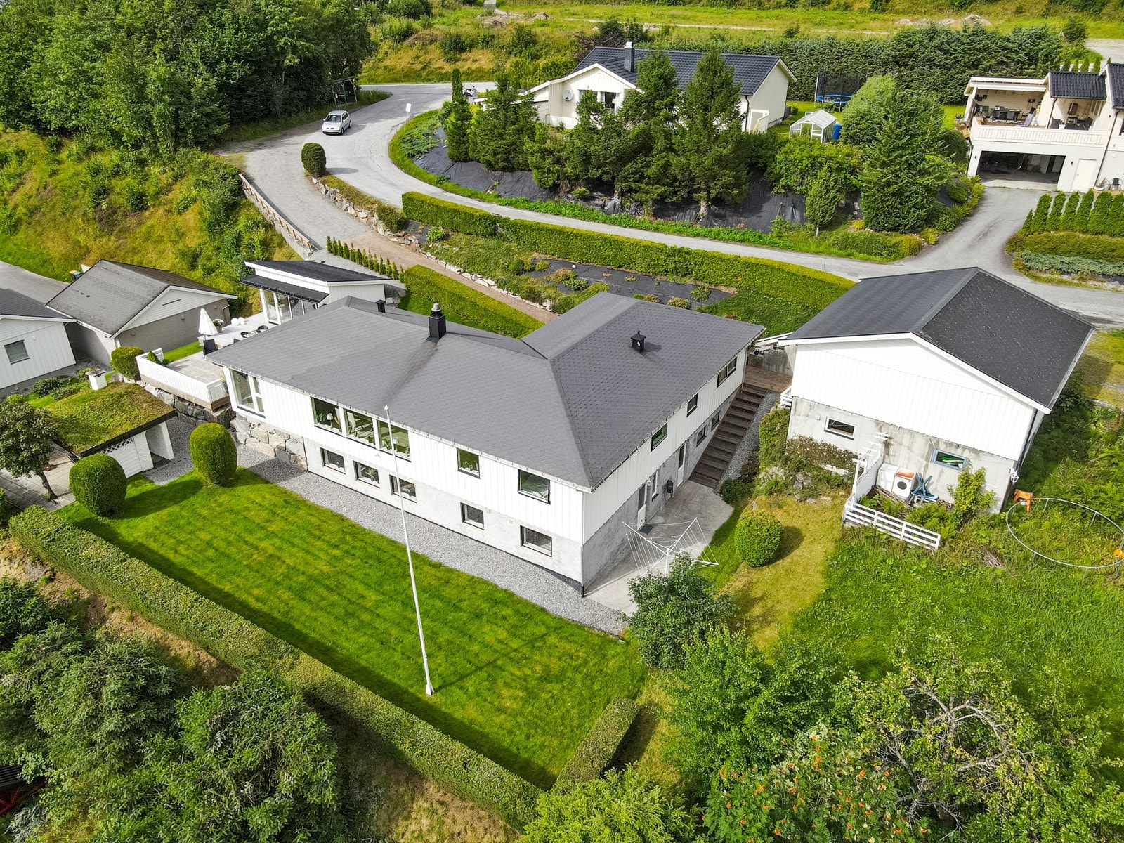 Dronefoto. Galleribilde